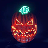 Halloween Pumpkin Light Up Mask