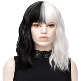 Casual Daily Party Patchwork Contrast Wigs
