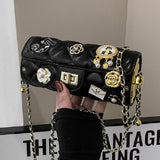 Casual Daily Patchwork Chains Bags