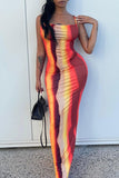 Fashion Blaze Vests Printing Printed Dress Dresses
