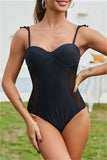 Fashion Sexy Solid Split Joint Backless Swimwears (With Paddings)