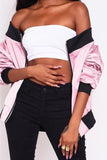 Casual Solid Patchwork Off the Shoulder Outerwear