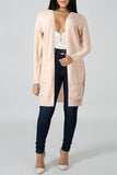 Fashion Casual Solid Cardigan Outerwear