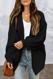 Casual Simplicity Solid Cardigan Collar Outerwear