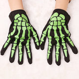Halloween Fashion Casual Skeleton Printing Gloves